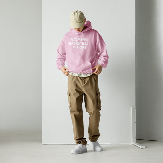 Women's basketball is dope pink hoodie